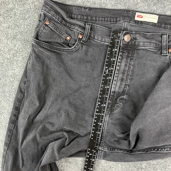 Wrangler Men's Bootcut Jeans - Dark Gray - Picture 4 of 10